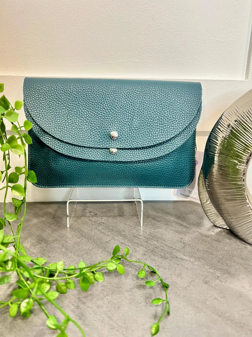 Carmen Clutch Bag TEAL