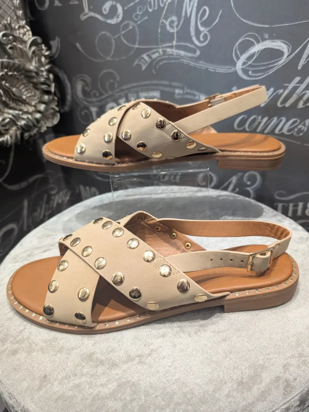 Findlay Flat Sandal BEIGE