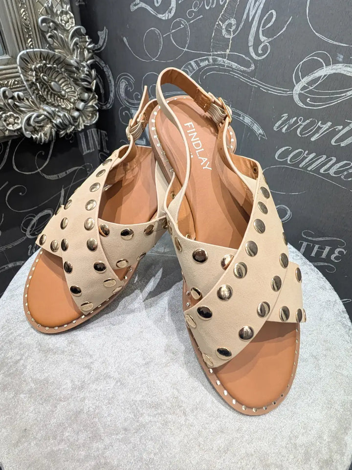 Findlay Flat Sandal BEIGE