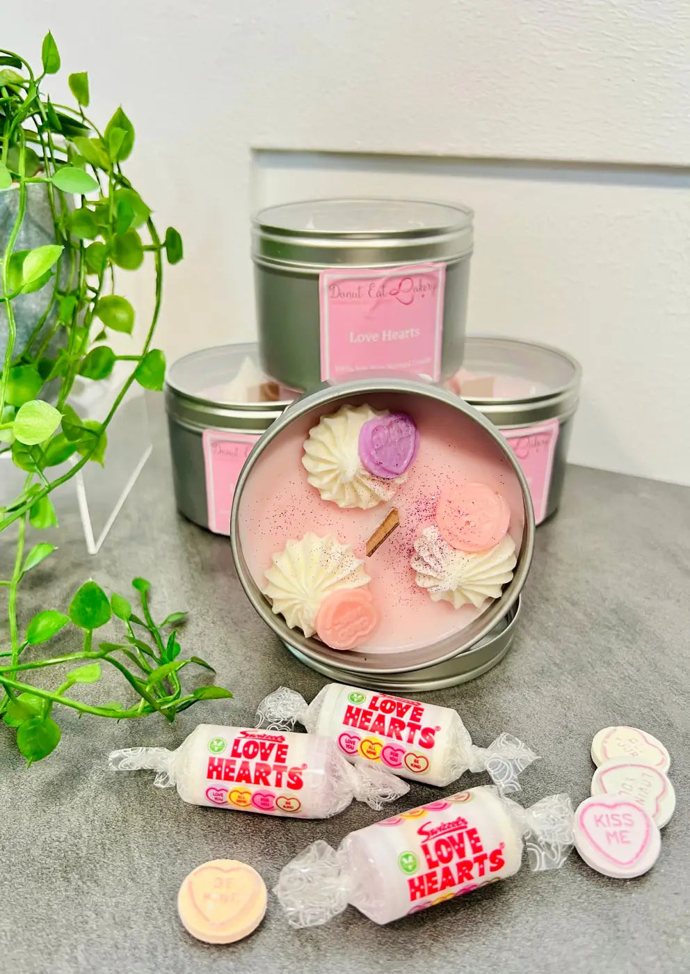 Love Heart Premium Tinned Candle