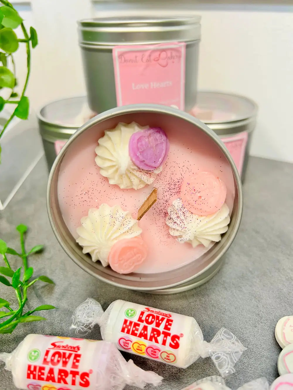 Love Heart Premium Tinned Candle