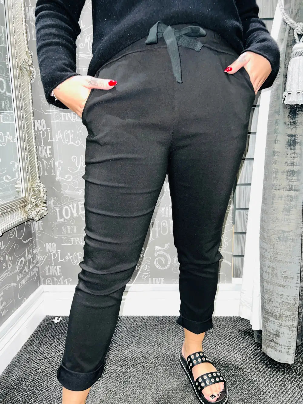 Magic Trousers BLACK