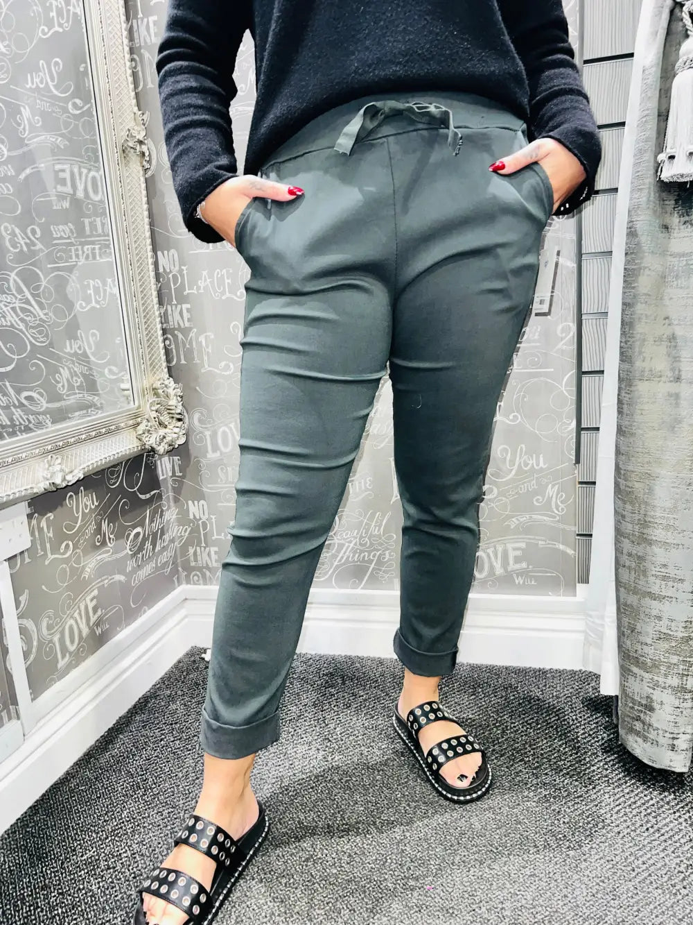 Magic Trousers CHARCOAL GREY