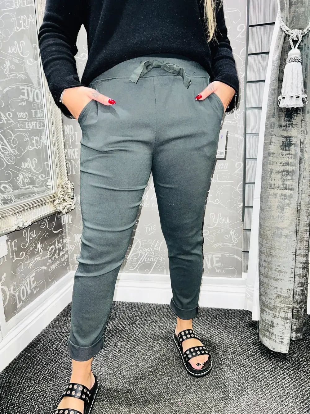 Magic Trousers CHARCOAL GREY