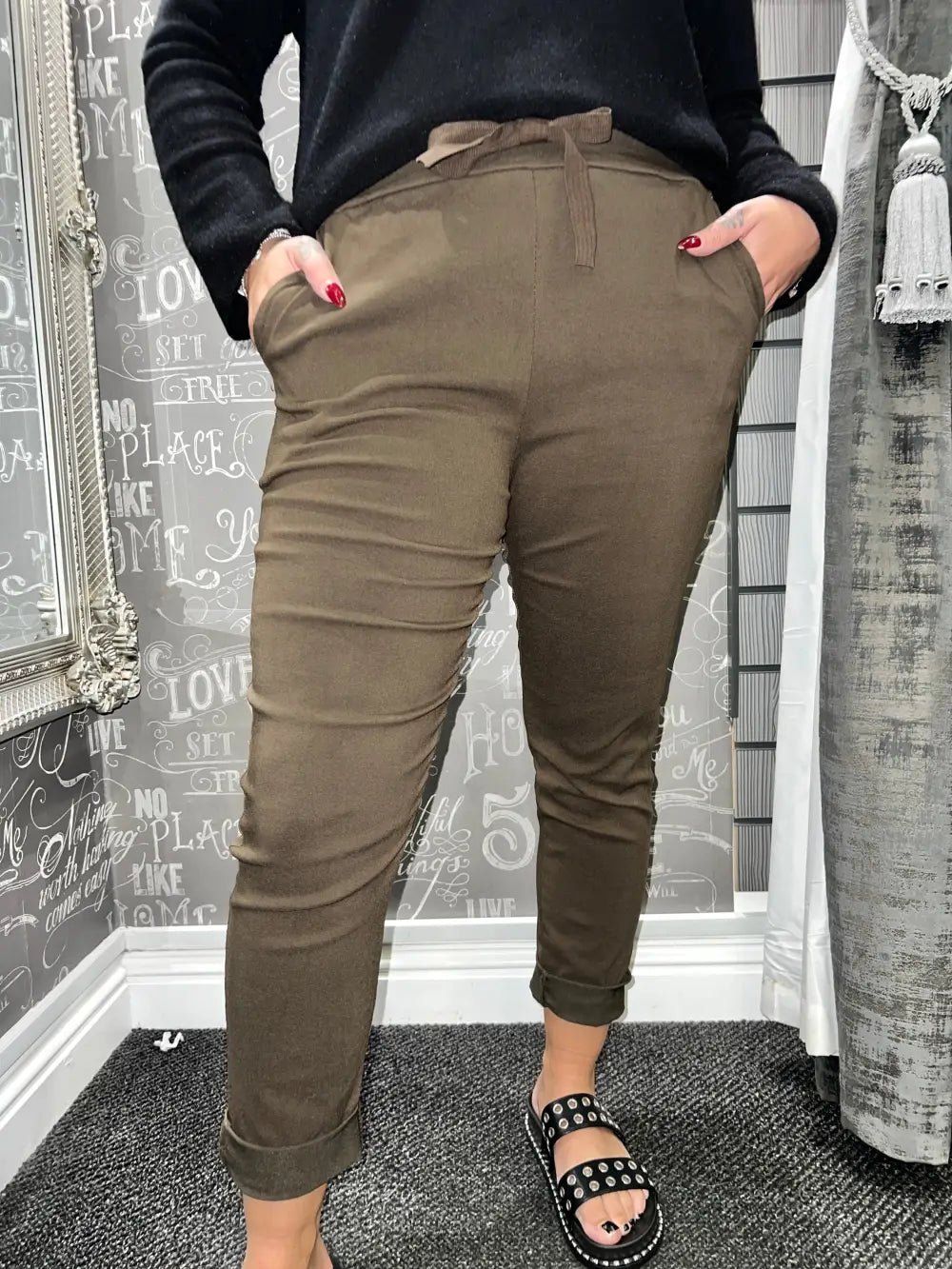 Magic Trousers CHOCOLATE - REG