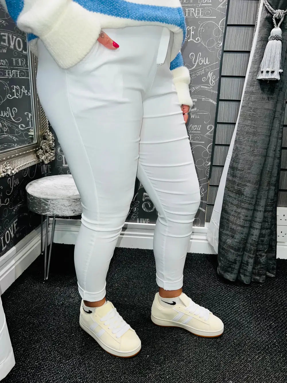 Magic Trousers WHITE (2 Sizes) - Trousers