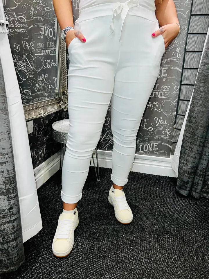 Magic Trousers WHITE (2 Sizes) - REG - Trousers