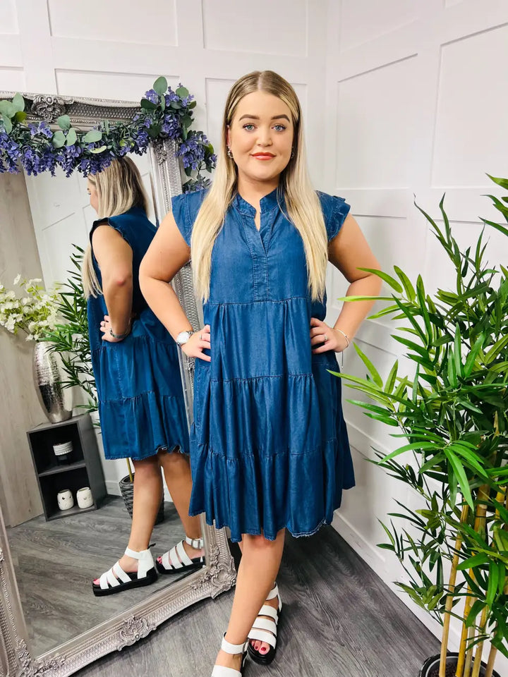 Maisie Denim Layer Dress