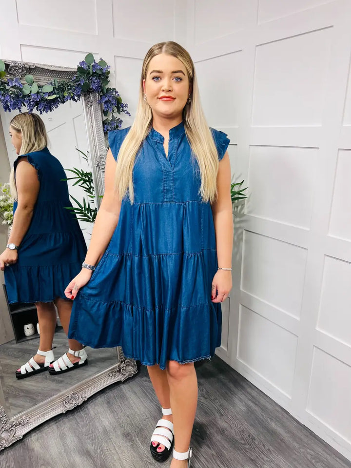 Maisie Denim Layer Dress