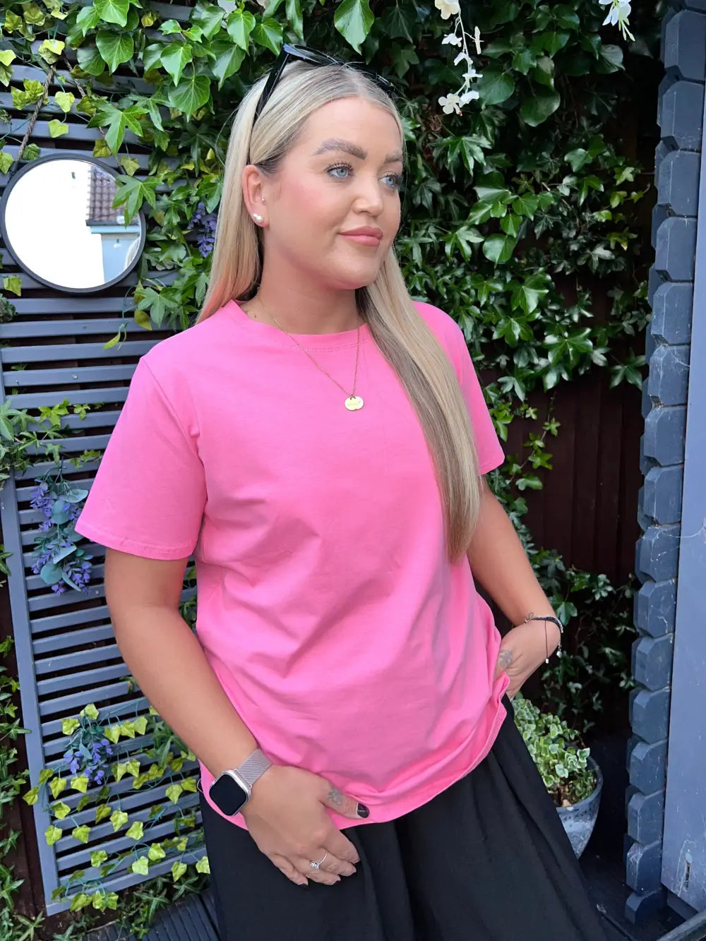 Maisie Plain T-Shirt BLUSH