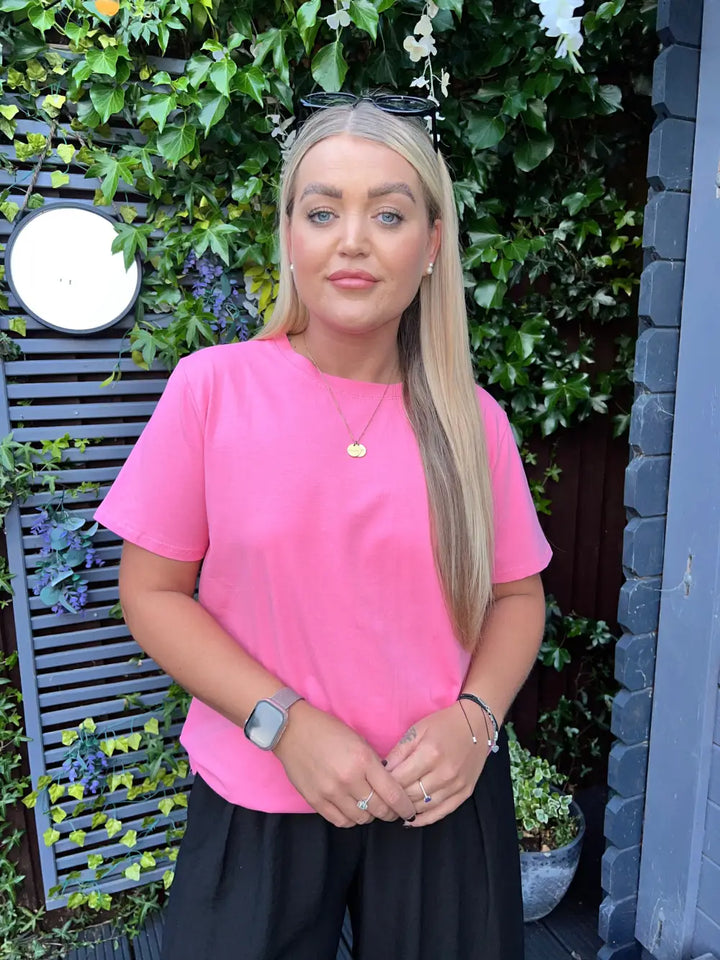 Maisie Plain T-Shirt BLUSH