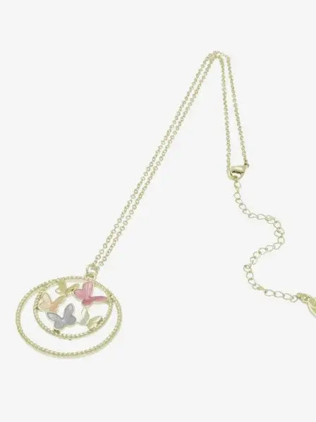 Miss Milly Butterfly in a Ring Necklace