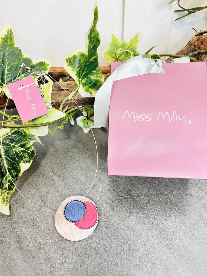 Miss Milly Coral Cable Necklace