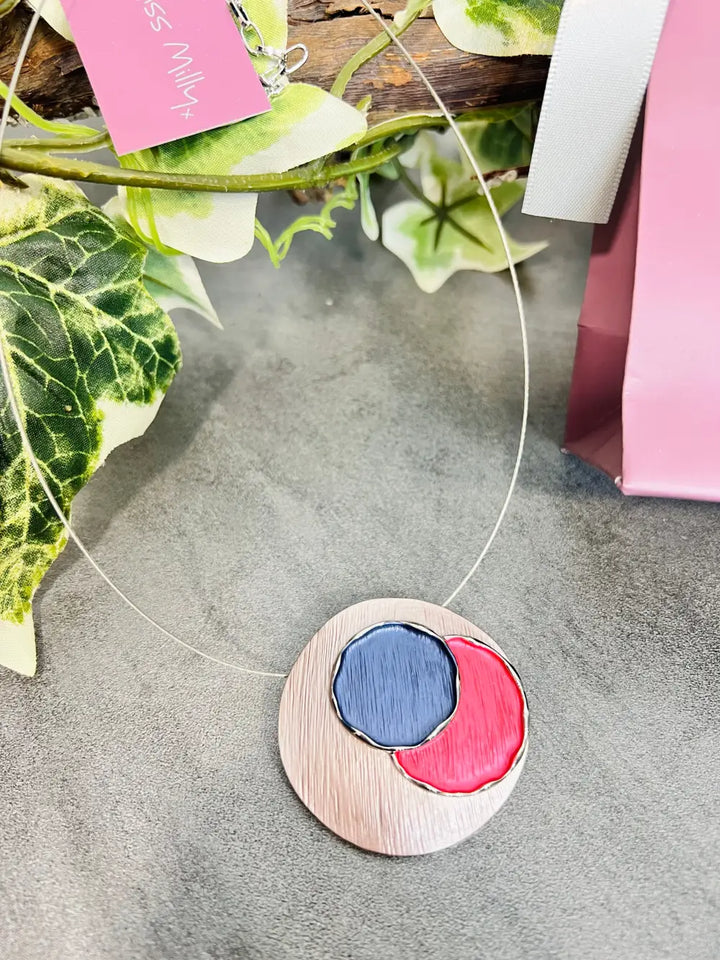 Miss Milly Coral Cable Necklace