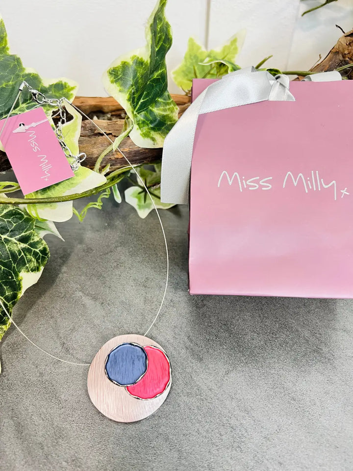 Miss Milly Coral Cable Necklace