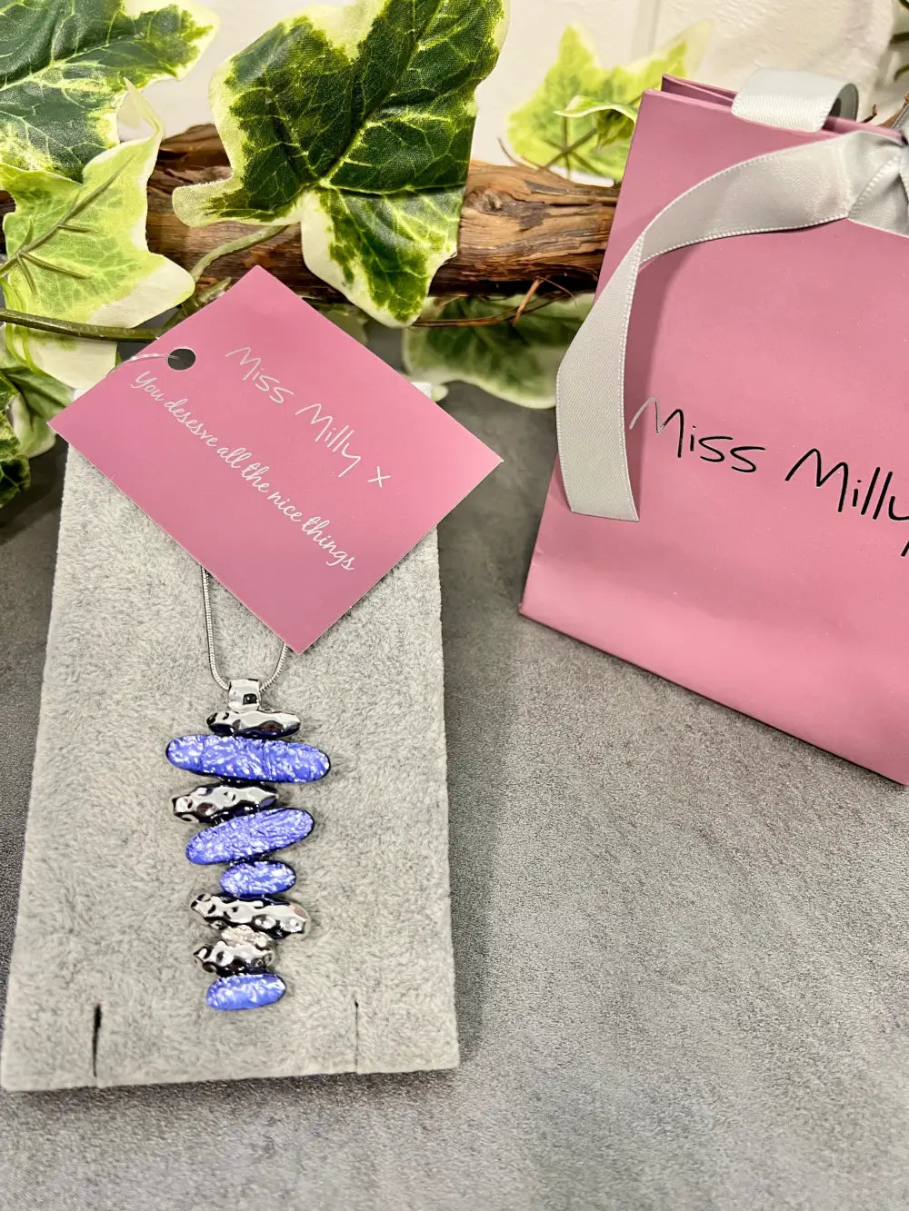 Miss Milly Indigo Layer Necklace