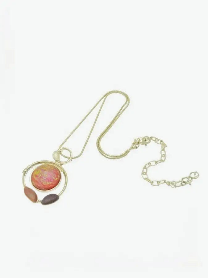 Miss Milly Iridescent Sunset Necklace