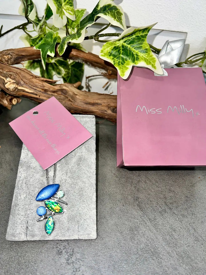 Miss Milly Iridescent trio Necklace - Jewellery