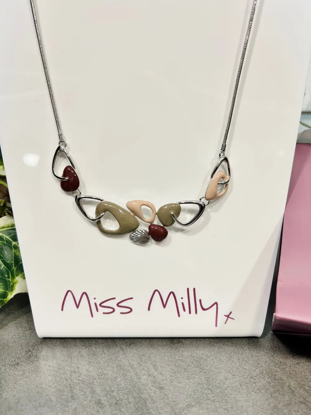 Miss Milly Multi Triangle Necklace