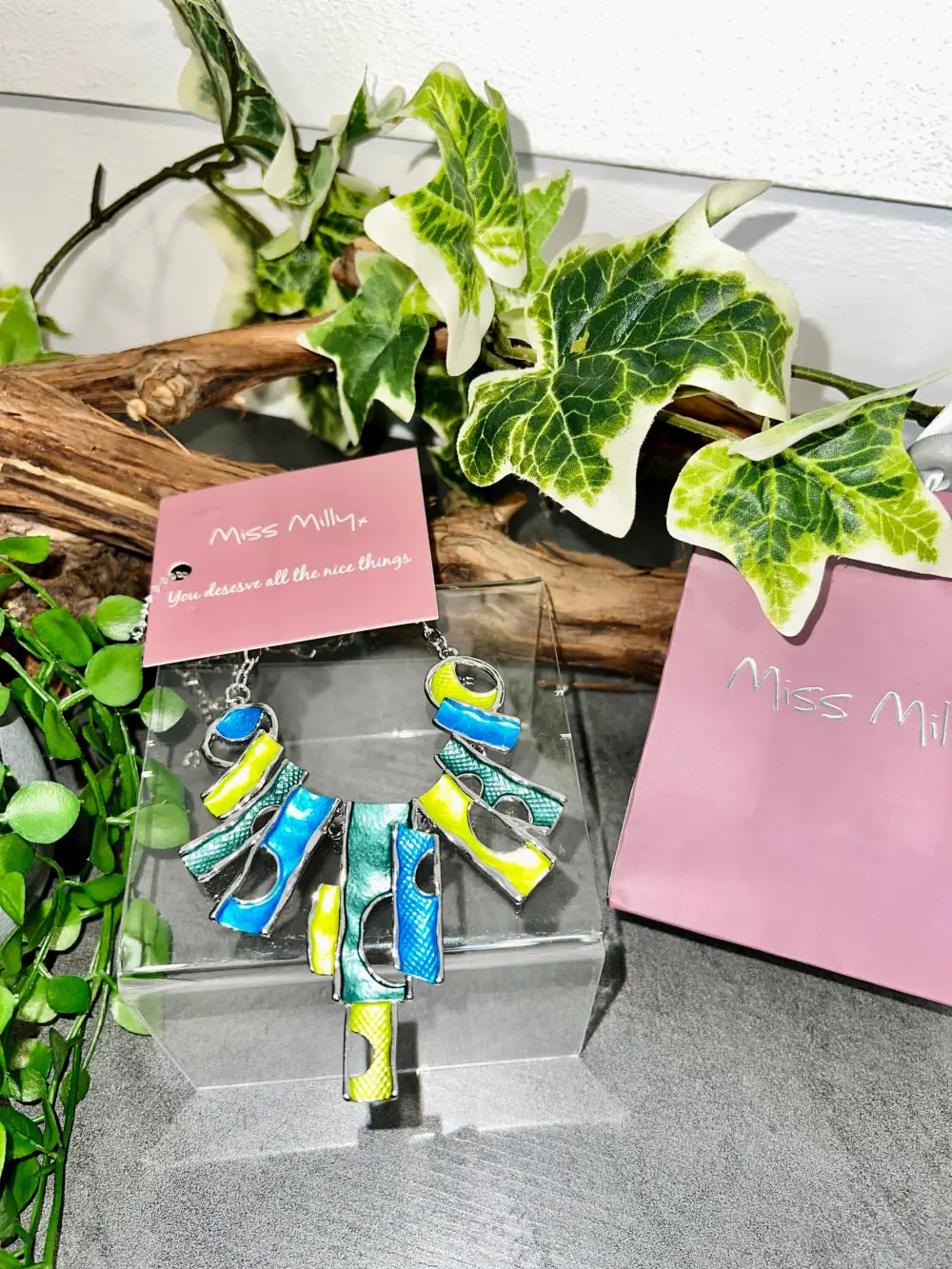 Miss Milly Striking Emmental Necklace