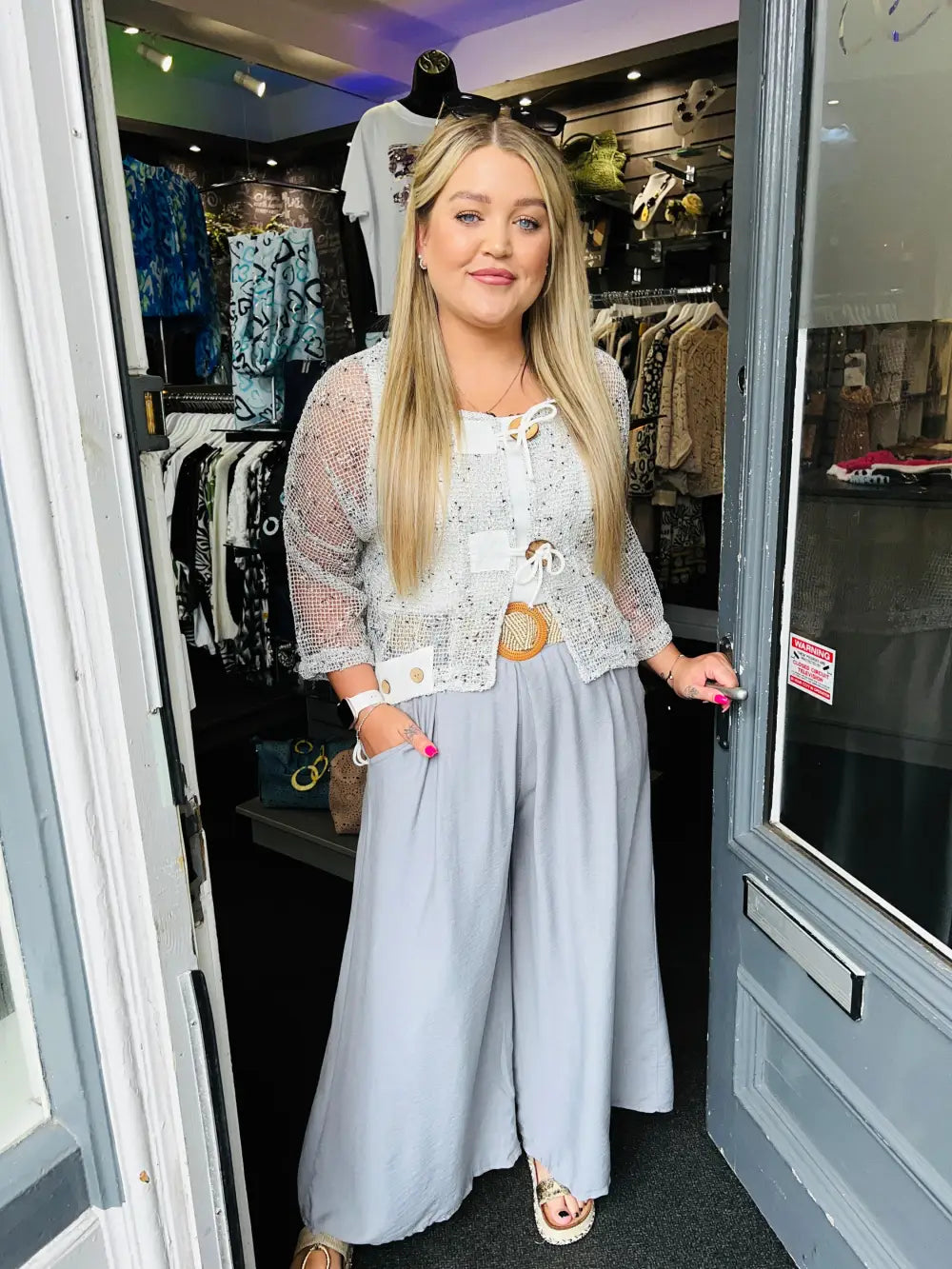 Myra Bolero Jacket GREY