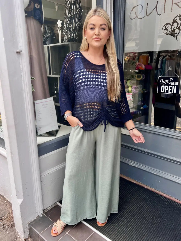 Peyton Fine Knit NAVY
