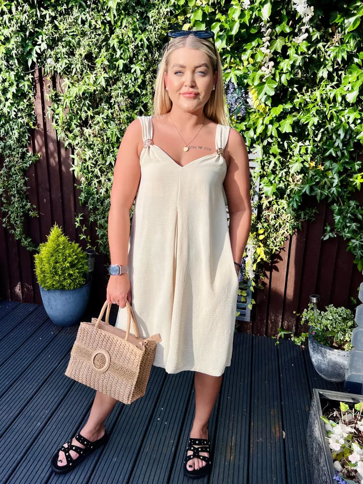 Poppy Short Jumpsuit CREAM