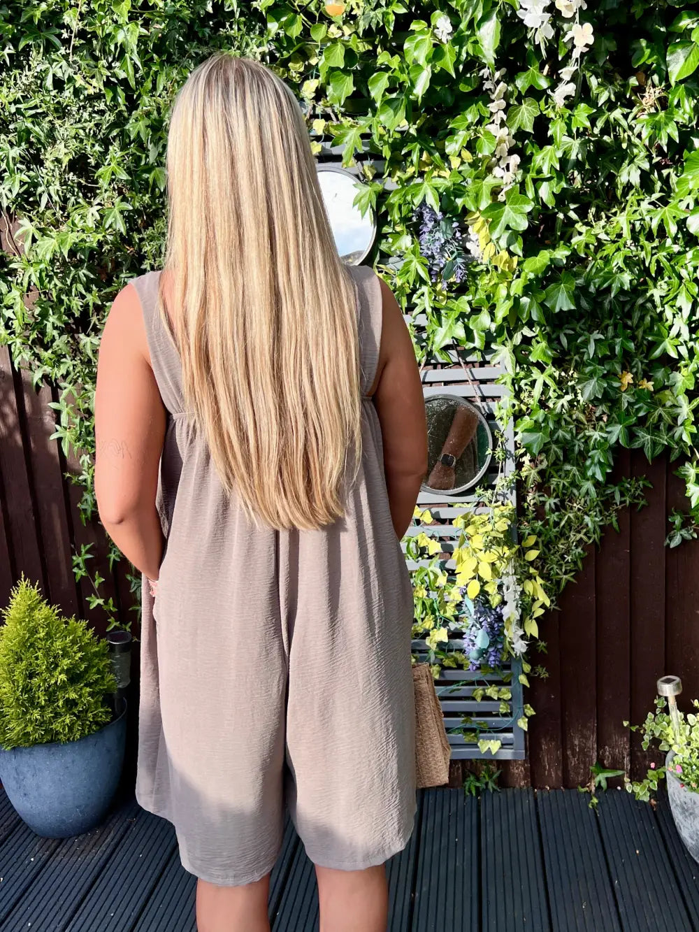 Poppy Short Jumpsuit MOCHA