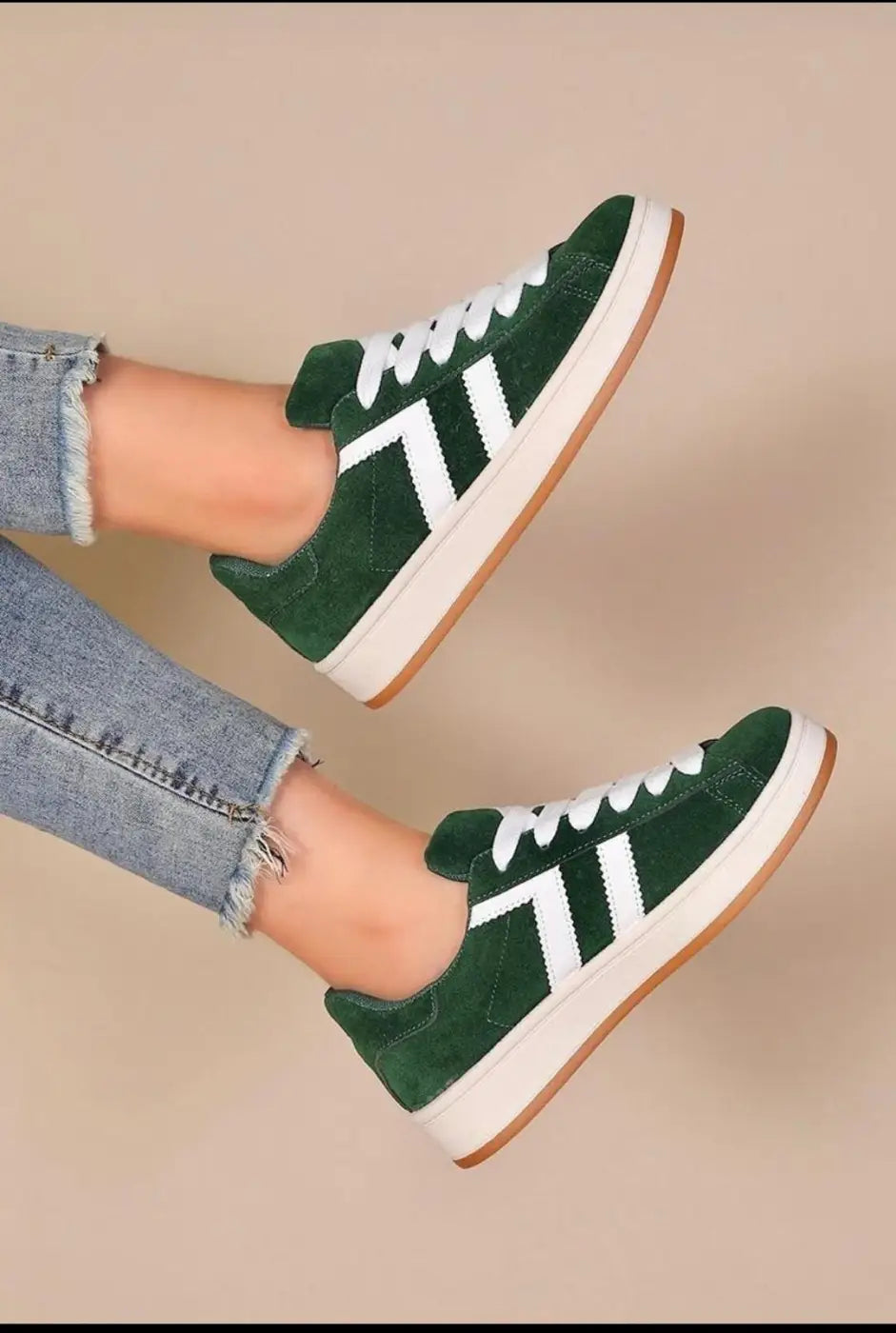 Reagan Trainers GREEN - Footwear