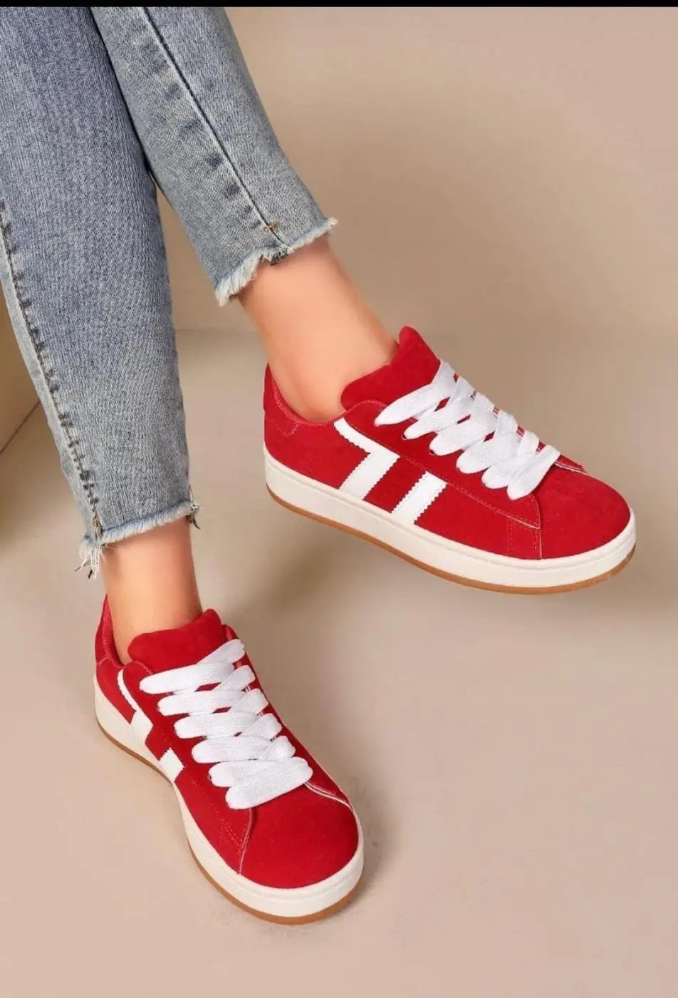 Reagan Trainers RED - Footwear