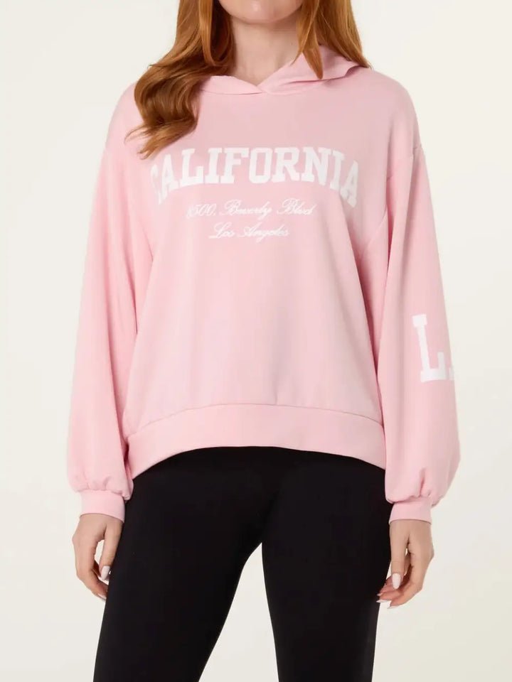 Rebekah Hoodie LIGHT PINK - Tops