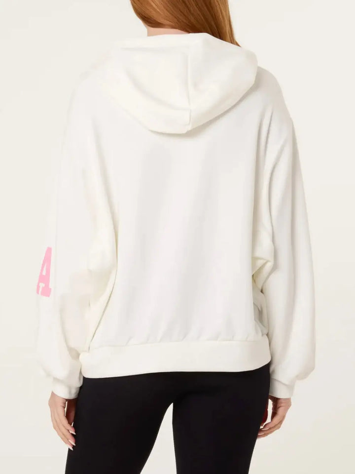 Rebekah Hoodie WHITE - Tops