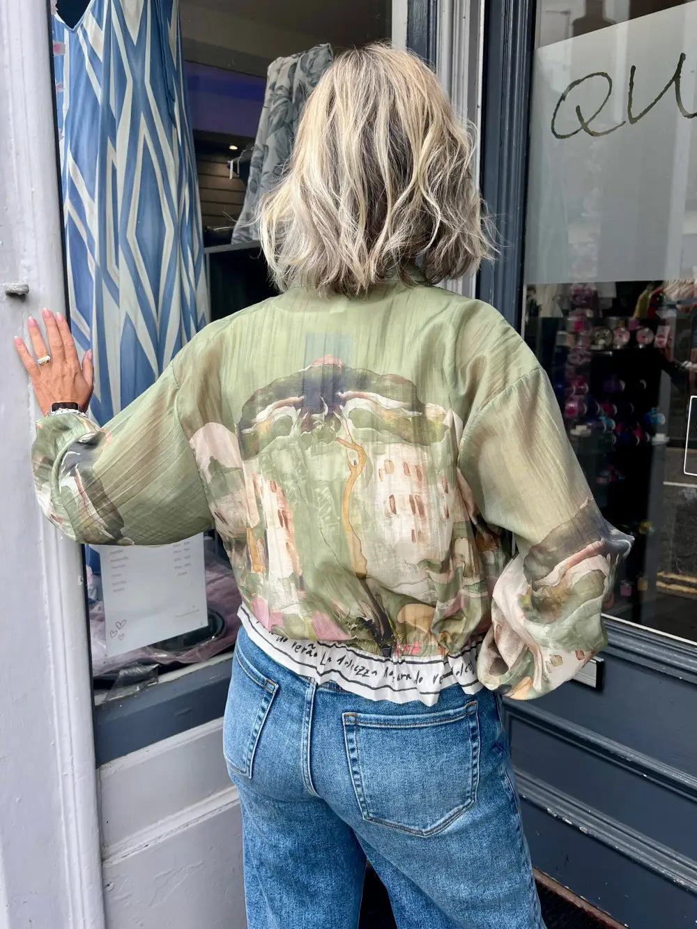 Santorini Bomber Jacket KHAKI