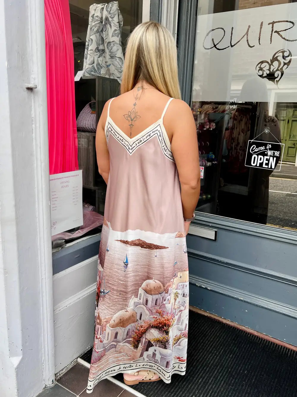 Santorini Maxi Dress MOCHA