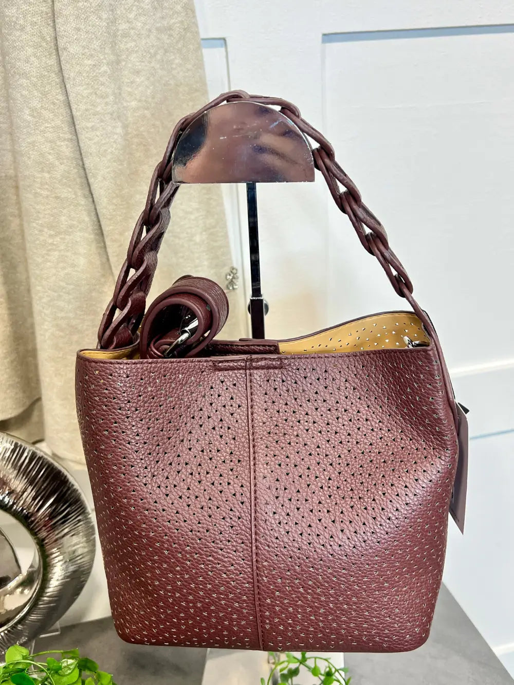 Stella Small Tote Bag CHOCOLATE - Crossbody