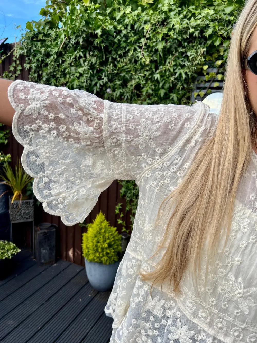 Tasha Lace Blouse CREAM