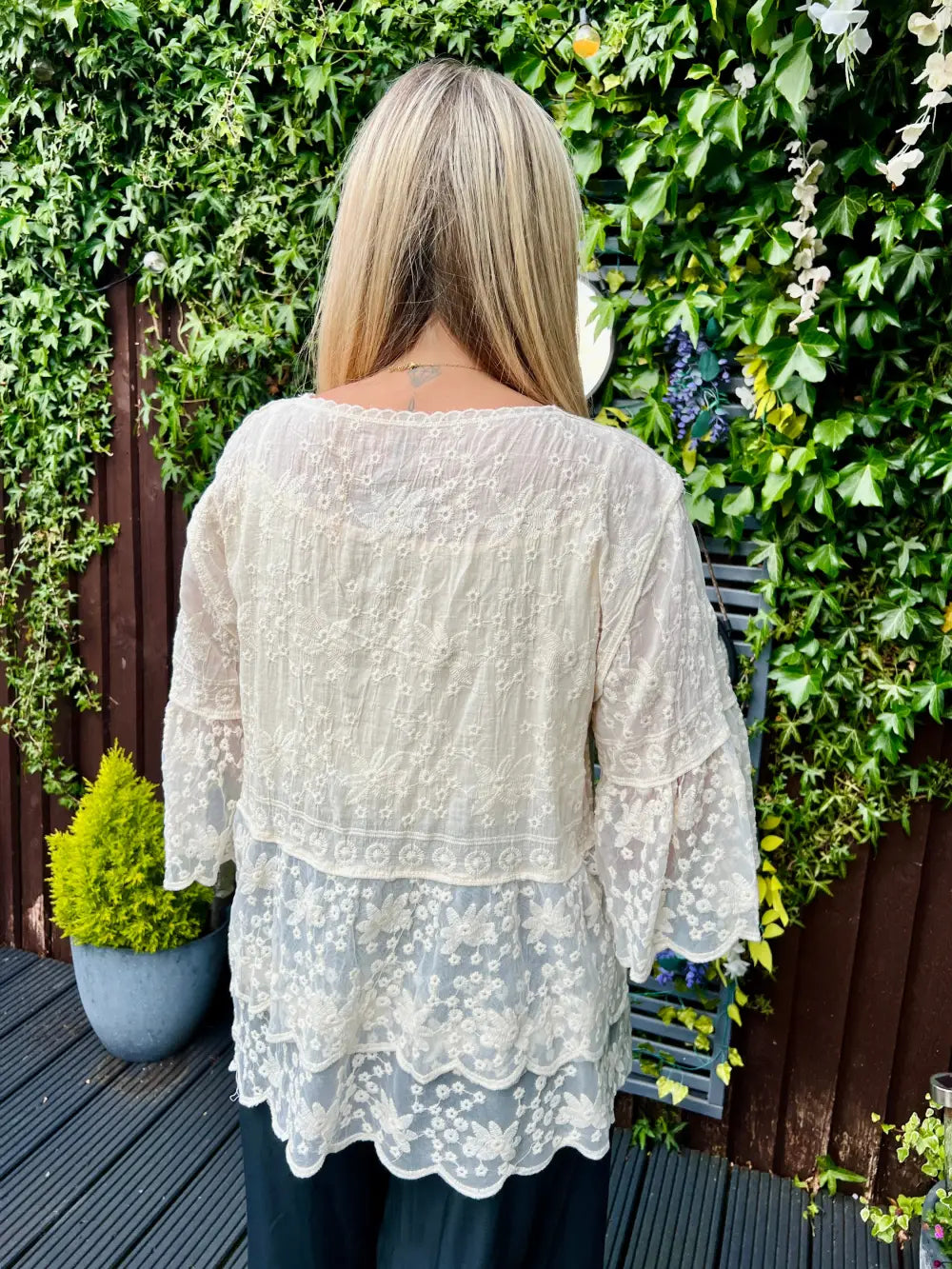 Tasha Lace Blouse CREAM