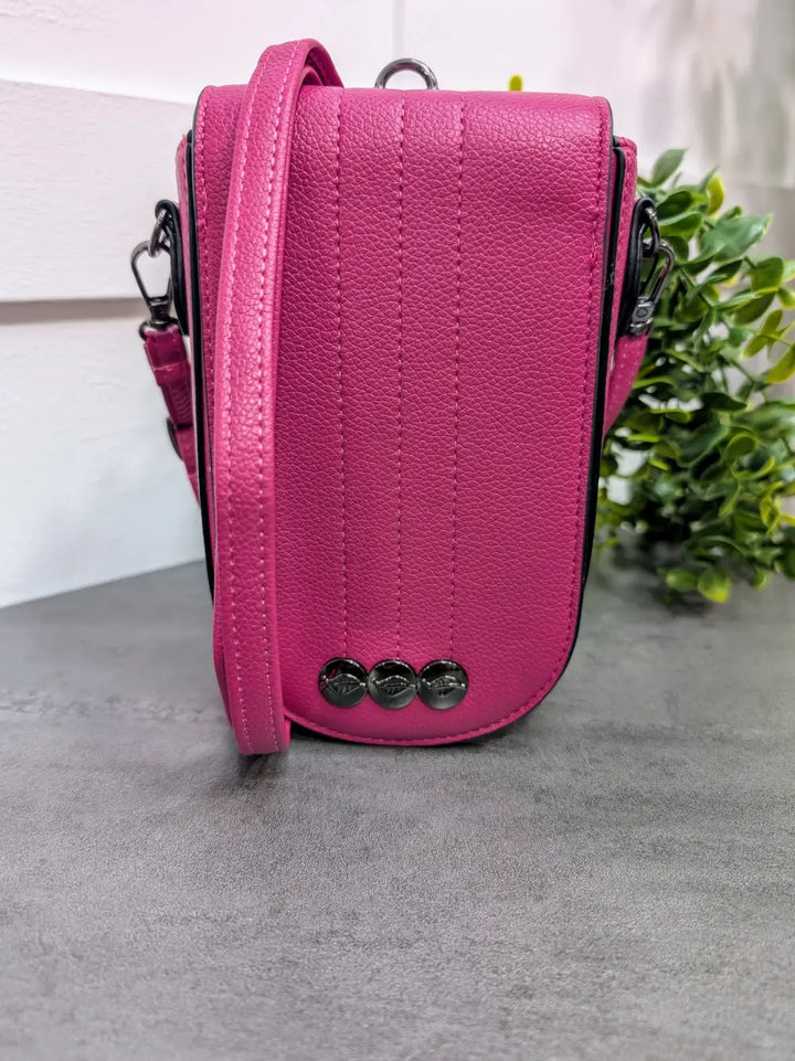 Tazmin Phone Bag RASPBERRY
