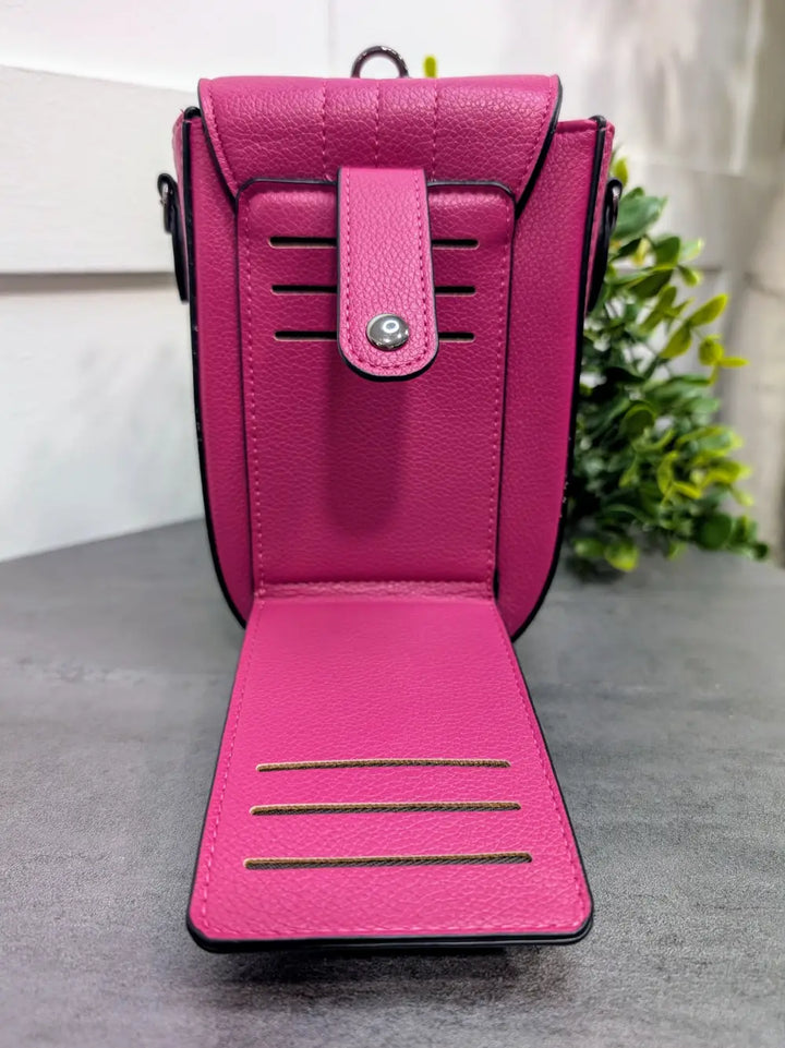 Tazmin Phone Bag RASPBERRY