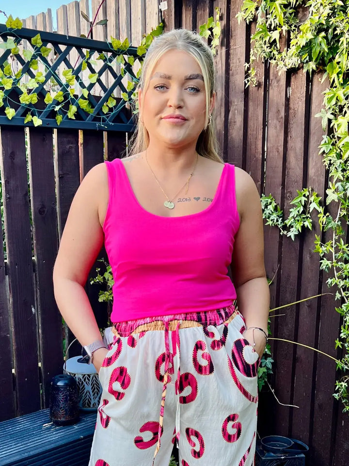 Tina Stretch Vest CERISE