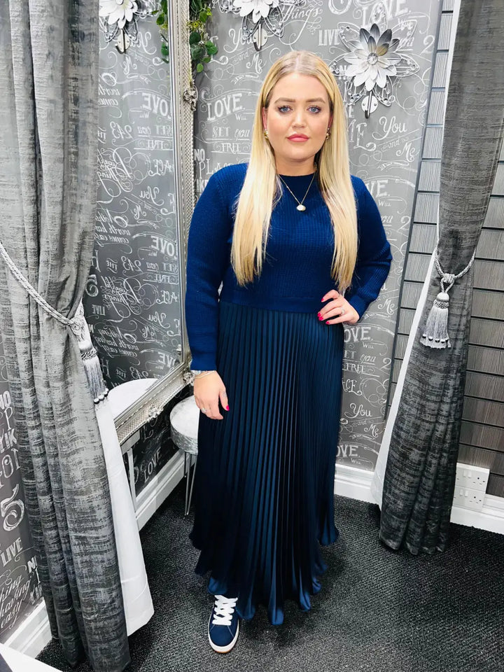 Vanessa Jumper Dress NAVY - Dress