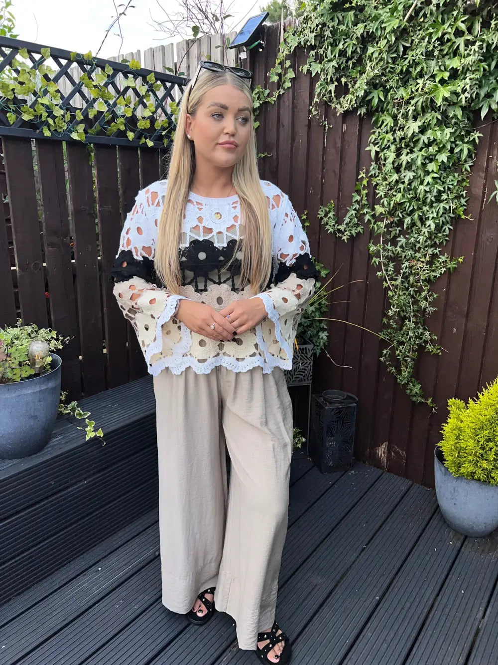 Verdi Wide Leg Trousers MOCHA