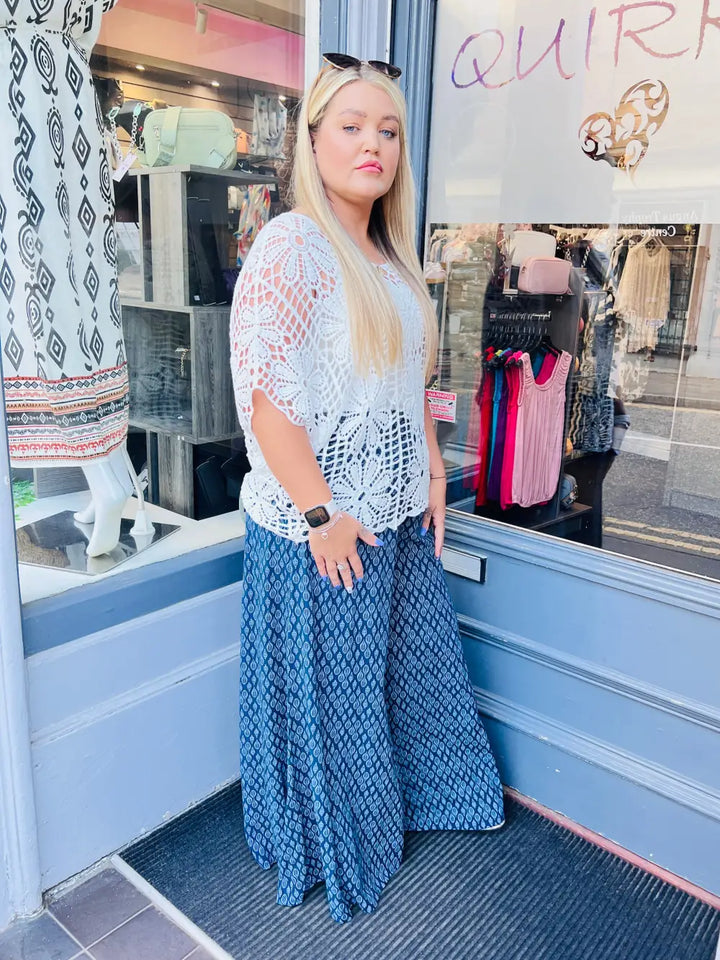 Weslyn Palazzos NAVY